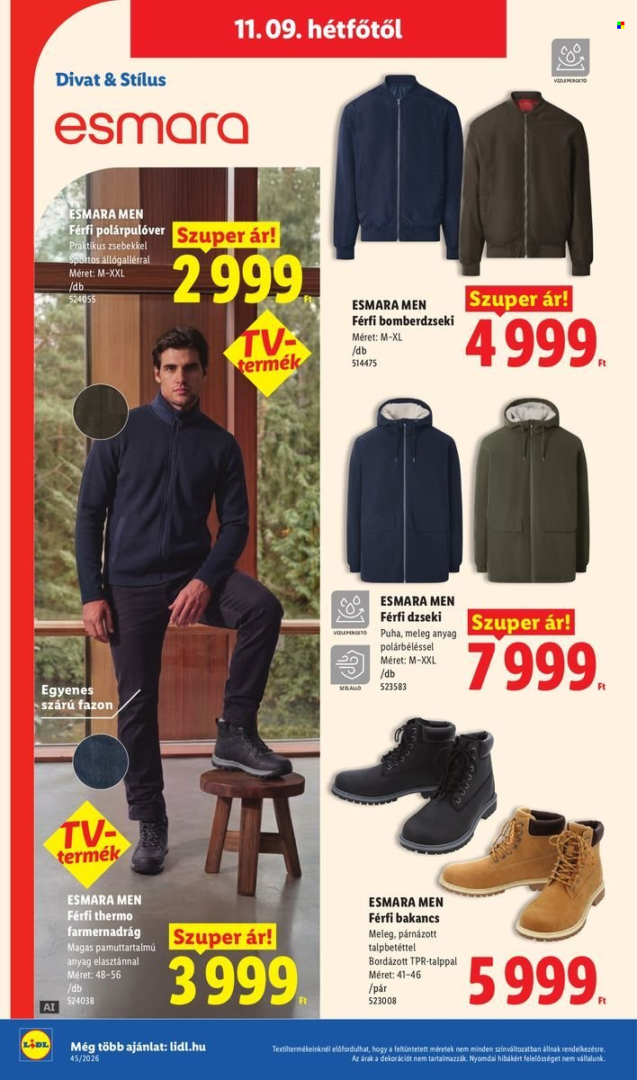 Lidl akciós újságok - 2026.11.05 - 2026.11.11. Oldal 12