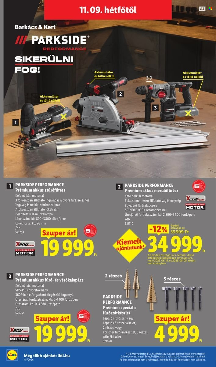 Lidl akciós újságok - 2026.11.05 - 2026.11.11. Oldal 16
