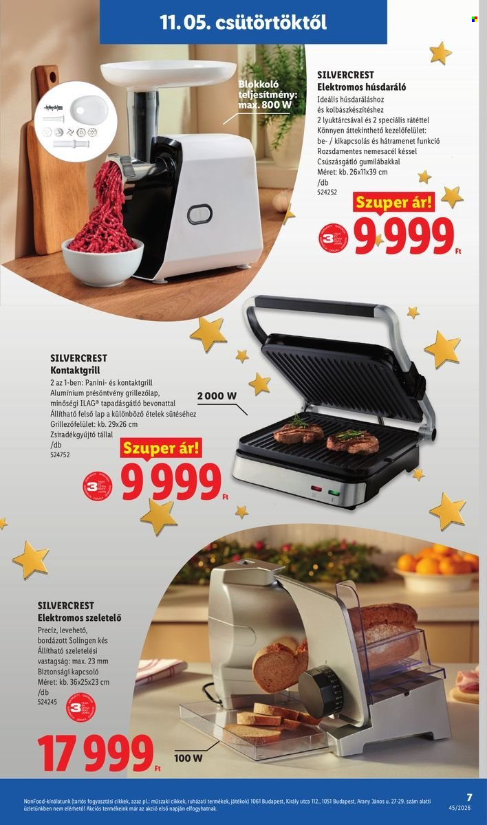 Lidl akciós újságok - 2026.11.05 - 2026.11.11. Oldal 7