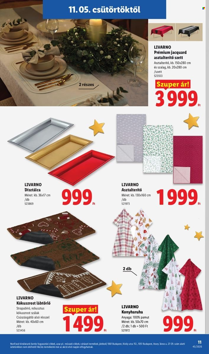 Lidl akciós újságok - 2026.11.05 - 2026.11.11. Oldal 11
