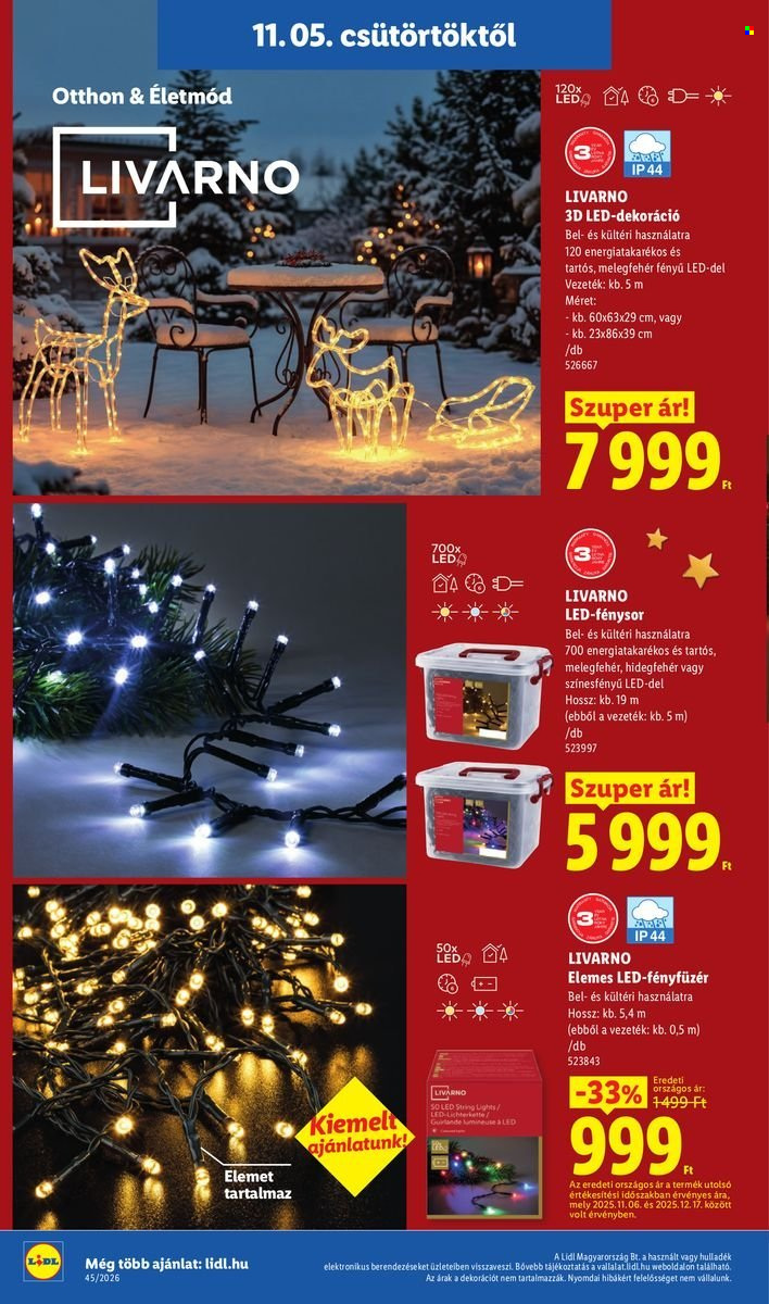 Lidl akciós újságok - 2026.11.05 - 2026.11.11. Oldal 14