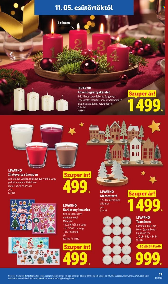 Lidl akciós újságok - 2026.11.05 - 2026.11.11. Oldal 17