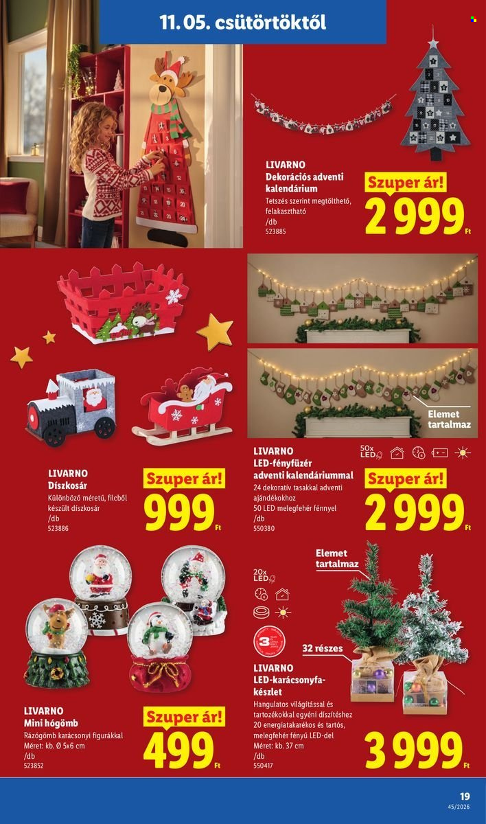 Lidl akciós újságok - 2026.11.05 - 2026.11.11. Oldal 19