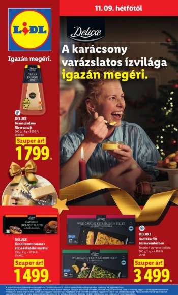 Újság Lidl - 2026.11.09 - 2026.11.15.
