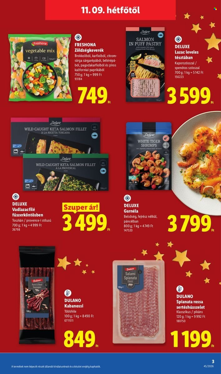 Lidl akciós újságok - 2026.11.09 - 2026.11.15. Oldal 3