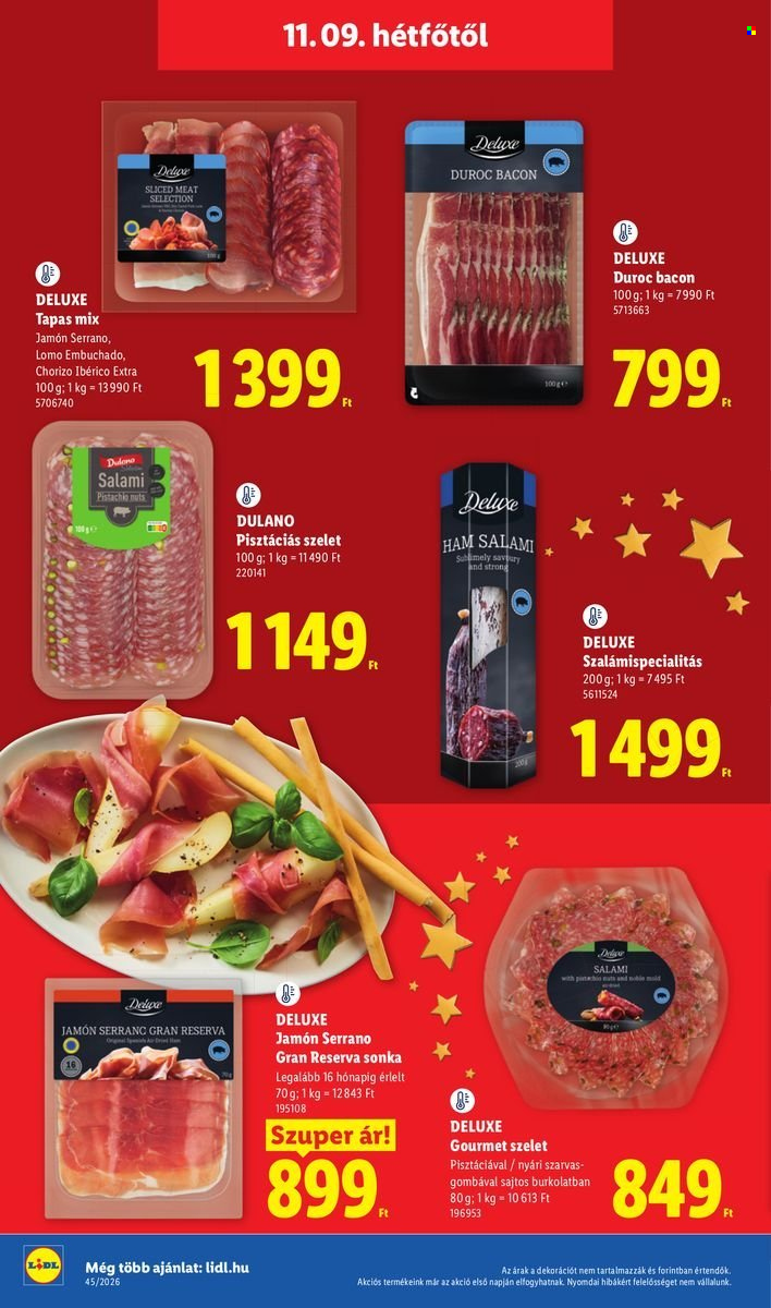 Lidl akciós újságok - 2026.11.09 - 2026.11.15. Oldal 4