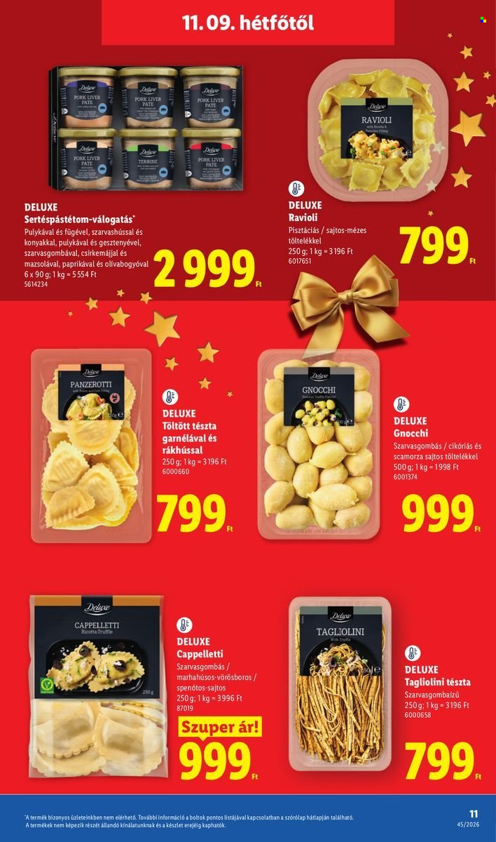 Lidl akciós újságok - 2026.11.09 - 2026.11.15. Oldal 11