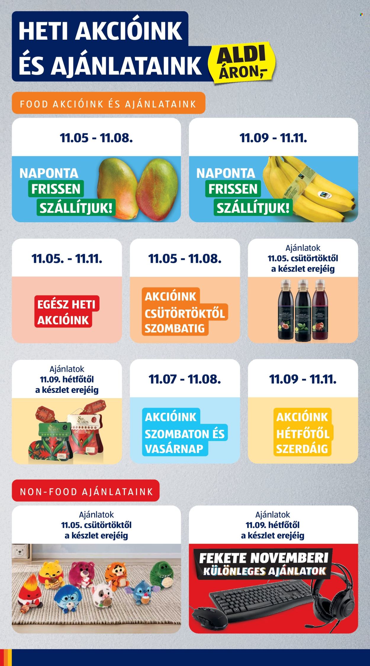 Aldi akciós újságok - 2026.11.05 - 2026.11.11. Oldal 2