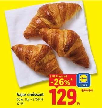 Vajas croissant