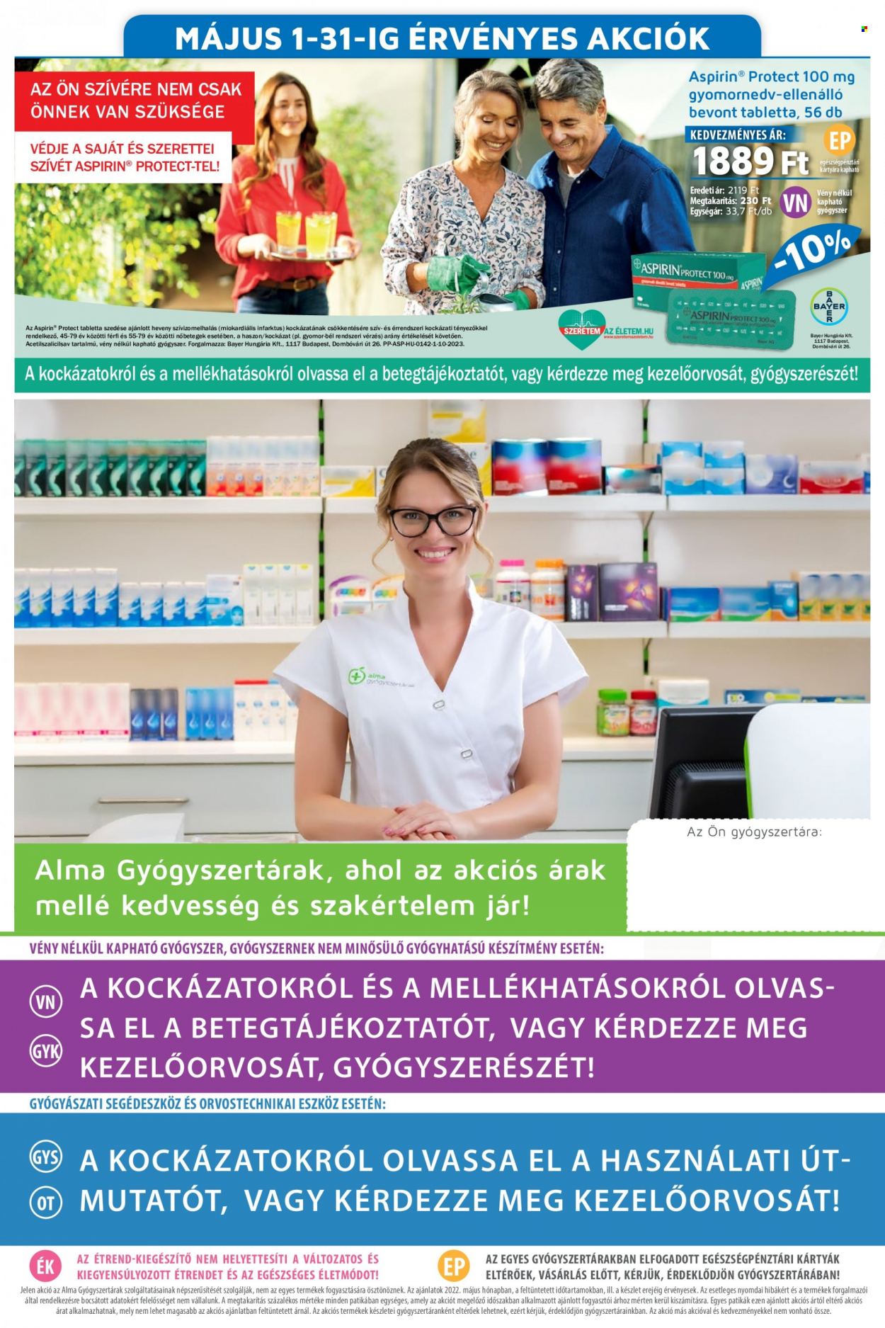 Alma Gyógyszertárak akciós újságok  - 2022.05.01 - 2022.05.31. 20. Oldal