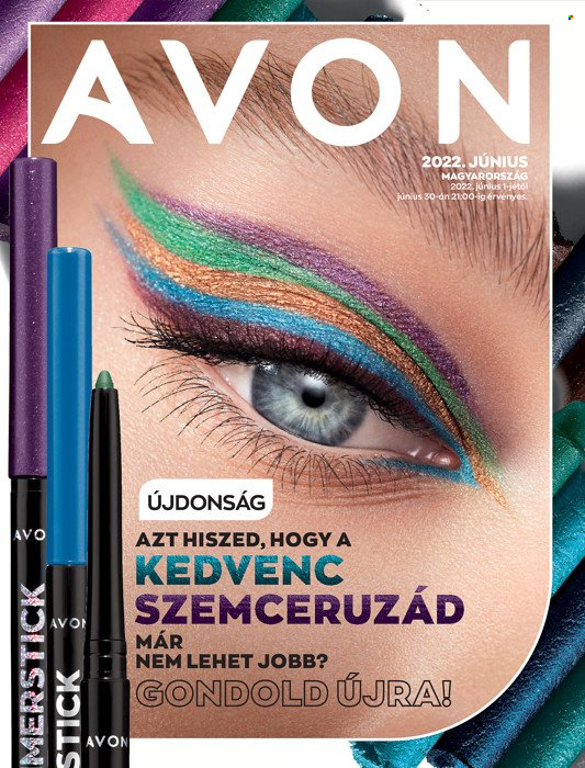 Avon akciós újságok  - 2022.06.01 - 2022.06.30. 1. Oldal