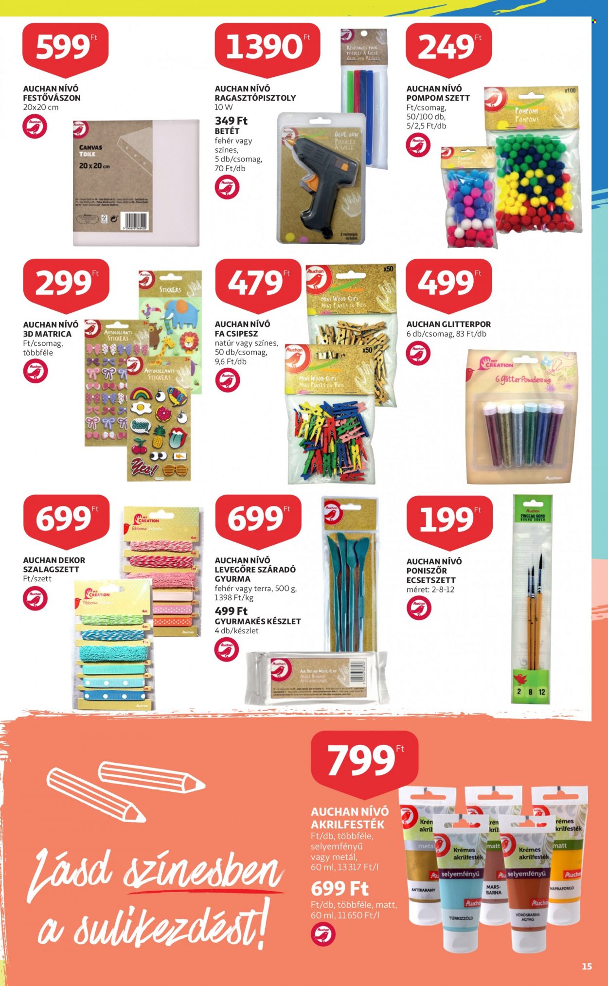 Auchan akciós újság érvényes:  - 2022.07.28 - 2022.08.10. 15. oldal