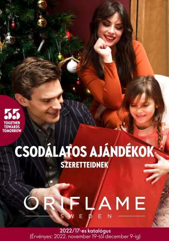 Újság Oriflame - 2022.11.19 - 2022.12.09.